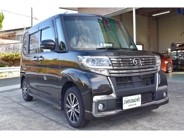 タント カスタムＸ　トップエディションリミテッドＳＡＩＩＩ　純正８インチナビ　ＴＶ　ブルートゥース　ＨＤＭＩ　パノラミックビューバックカメラ　両側パワースライドドア　オートＬＥＤヘッドライト　シートヒーター　オートエアコン　スマートアシスト　革調シートカバー（60枚目）