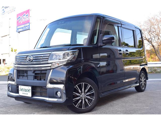 タント カスタムＸ　トップエディションリミテッドＳＡＩＩＩ　純正８インチナビ　ＴＶ　ブルートゥース　ＨＤＭＩ　パノラミックビューバックカメラ　両側パワースライドドア　オートＬＥＤヘッドライト　シートヒーター　オートエアコン　スマートアシスト　革調シートカバー（62枚目）