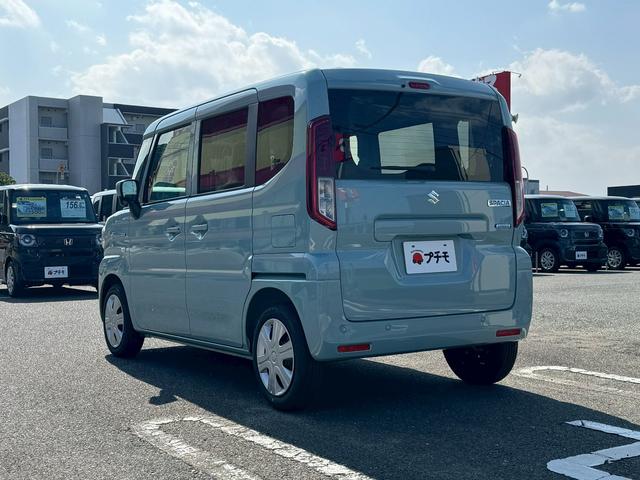 スペーシア ハイブリッドＧ　両側スライドドア　クリアランスソナー　オートライト　ＬＥＤヘッドランプ　スマートキー　アイドリングストップ　電動格納ミラー　ベンチシート　ＣＶＴ　盗難防止システム　ＡＢＳ　ＥＳＣ　衝突安全ボディ（7枚目）