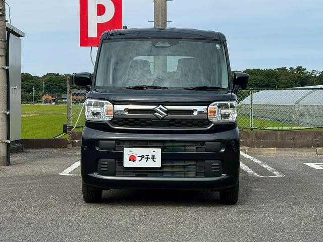 スペーシア ハイブリッドG 両側スライドドア クリアランスソナー 衝突被害軽減システム オートライト LEDヘッドランプ スマートキー アイドリングストップ 電動格納ミラー ベンチシート CVT 盗難防止システム ABS ESC(3枚目)