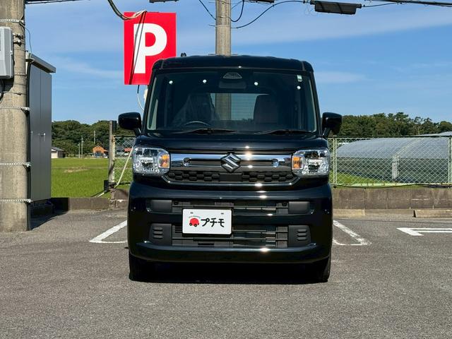 スペーシア ハイブリッドG 両側スライドドア クリアランスソナー レーンアシスト 衝突被害軽減システム オートライト LEDヘッドランプ スマートキー アイドリングストップ 電動格納ミラー ベンチシート CVT 盗難防止システム(3枚目)