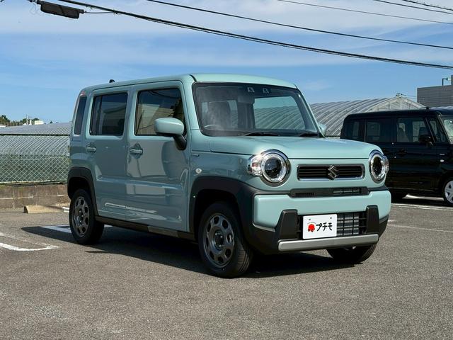 ハスラー ハイブリッドＧ　クリアランスソナー　オートクルーズコントロール　レーンアシスト　衝突被害軽減システム　オートライト　ＬＥＤヘッドランプ　スマートキー　アイドリングストップ　電動格納ミラー　シートヒーター　ＣＶＴ（3枚目）