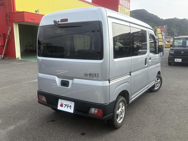 ハイゼットカーゴ デラックスリミテッド 4WD CVT 衝突被害軽減システム クリアランスソナー ナビ 両側スライドドア アイドリングストップ アルミホイール ESC エアコン パワーステアリング(6枚目)