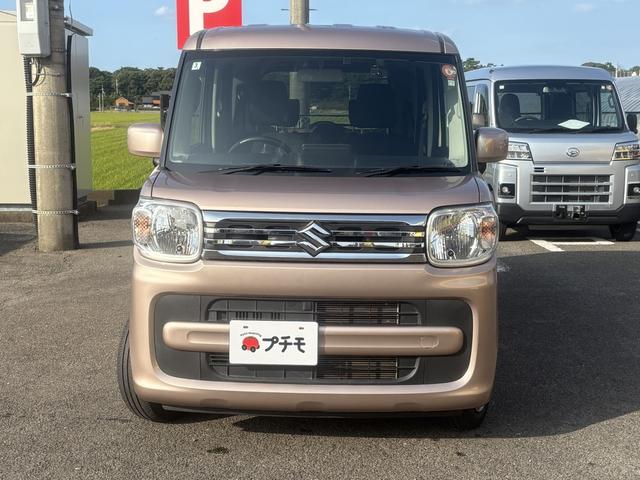 スペーシア ハイブリッドG バックカメラ 両側スライドドア ナビ クリアランスソナー 衝突被害軽減システム スマートキー アイドリングストップ 電動格納ミラー ベンチシート CVT 盗難防止システム ABS ESC(2枚目)