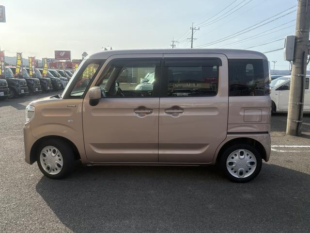 スペーシア ハイブリッドG バックカメラ 両側スライドドア ナビ クリアランスソナー 衝突被害軽減システム スマートキー アイドリングストップ 電動格納ミラー ベンチシート CVT 盗難防止システム ABS ESC(4枚目)