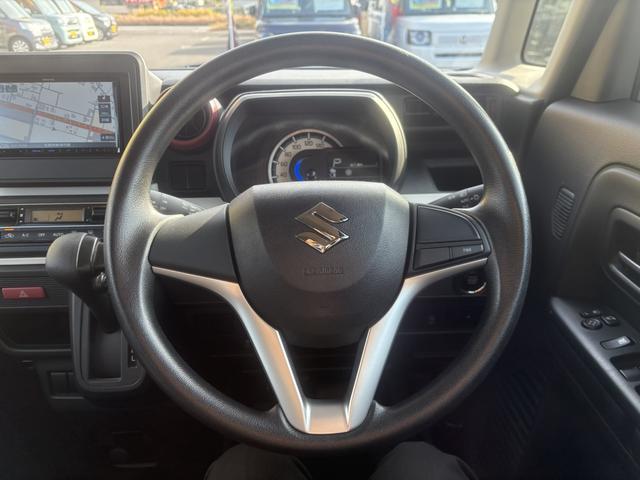 スペーシア ハイブリッドG バックカメラ 両側スライドドア ナビ クリアランスソナー 衝突被害軽減システム スマートキー アイドリングストップ 電動格納ミラー ベンチシート CVT 盗難防止システム ABS ESC(12枚目)