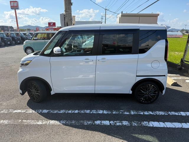 eKクロススペース G プレミアム 両側電動スライドドア クリアランスソナー オートクルーズコントロール レーンアシスト 衝突被害軽減システム LEDヘッドランプ アイドリングストップ 電動格納ミラー シートヒーター ベンチシート(6枚目)