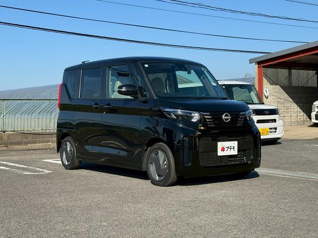 ルークス Ｘ　ドライブレコーダー　両側スライド・片側電動　ナビ　クリアランスソナー　衝突被害軽減システム　オートライト　ＬＥＤヘッドランプ　スマートキー　アイドリングストップ　電動格納ミラー　ベンチシート　ＣＶＴ（4枚目）