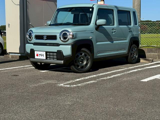 ハスラー ハイブリッドＧ　クリアランスソナー　オートクルーズコントロール　レーンアシスト　衝突被害軽減システム　オートライト　ＬＥＤヘッドランプ　スマートキー　アイドリングストップ　電動格納ミラー　シートヒーター　ＣＶＴ（2枚目）