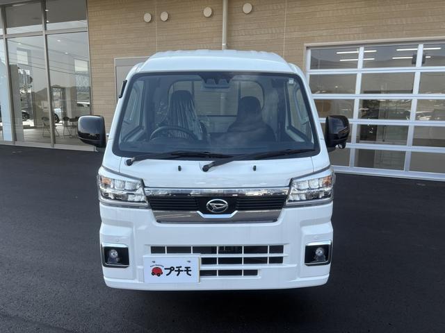 ハイゼットトラック ジャンボエクストラ　４ＷＤ　ＣＶＴ　衝突被害軽減システム　クリアランスソナー　スマートキー　アイドリングストップ　電動格納ミラー　オートライト　ＡＢＳ　ＥＳＣ　エアコン　パワーステアリング　パワーウィンドウ（2枚目）