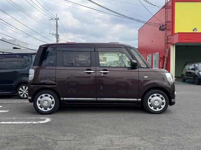 ムーヴキャンバス Xメイクアップリミテッド SAIII ドライブレコーダー 両側電動スライドドア ナビ 衝突被害軽減システム オートマチックハイビーム スマートキー 電動格納ミラー CVT 盗難防止システム ABS ESC USB 衝突安全ボディ エアコン(5枚目)