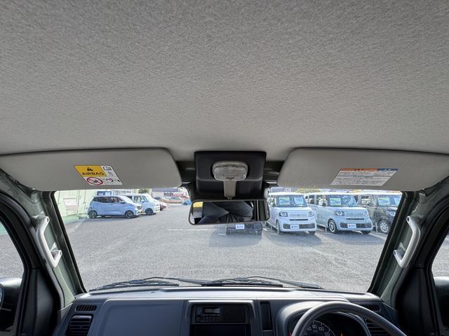 キャリイトラック ＫＣ　４ＷＤ　軽トラック　ＡＴ　衝突被害軽減システム　クリアランスソナー　レーンアシスト　アイドリングストップ　ＥＳＣ　エアコン　パワーウィンドウ　運転席エアバッグ　助手席エアバッグ（19枚目）