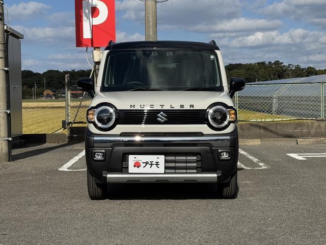 ハスラー タフワイルド　クリアランスソナー　オートクルーズコントロール　レーンアシスト　衝突被害軽減システム　オートライト　ＬＥＤヘッドランプ　ヘッドライトウォッシャー　スマートキー　アイドリングストップ　電動格納ミラー（3枚目）