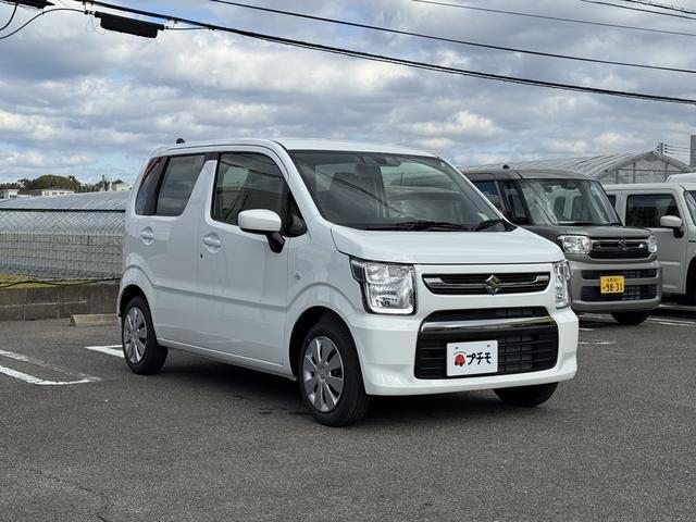 ワゴンＲ ＦＸ　クリアランスソナー　レーンアシスト　衝突被害軽減システム　オートライト　スマートキー　電動格納ミラー　シートヒーター　ベンチシート　ＣＶＴ　盗難防止システム　ＡＢＳ　ＥＳＣ　衝突安全ボディ　エアコン（4枚目）