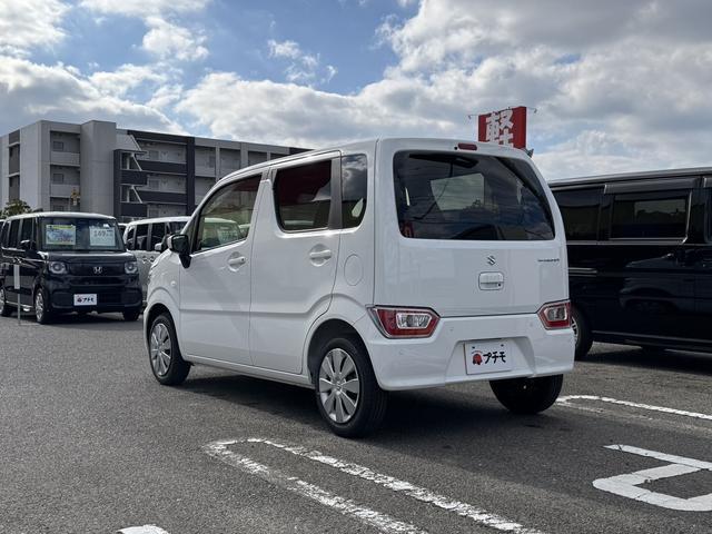 ワゴンＲ ＦＸ　クリアランスソナー　レーンアシスト　衝突被害軽減システム　オートライト　スマートキー　電動格納ミラー　シートヒーター　ベンチシート　ＣＶＴ　盗難防止システム　ＡＢＳ　ＥＳＣ　衝突安全ボディ　エアコン（7枚目）