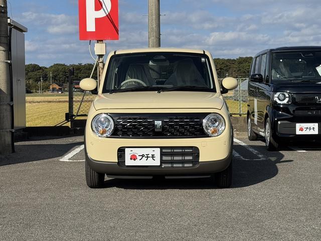 アルトラパン ハイブリッドＬ　クリアランスソナー　レーンアシスト　衝突被害軽減システム　オートライト　ＬＥＤヘッドランプ　スマートキー　アイドリングストップ　電動格納ミラー　シートヒーター　ベンチシート　ＣＶＴ　盗難防止システム（3枚目）