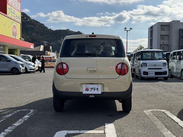 アルトラパン ハイブリッドＬ　クリアランスソナー　レーンアシスト　衝突被害軽減システム　オートライト　ＬＥＤヘッドランプ　スマートキー　アイドリングストップ　電動格納ミラー　シートヒーター　ベンチシート　ＣＶＴ　盗難防止システム（6枚目）