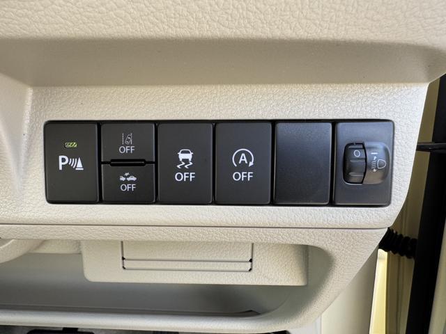 アルトラパン ハイブリッドＬ　クリアランスソナー　レーンアシスト　衝突被害軽減システム　オートライト　ＬＥＤヘッドランプ　スマートキー　アイドリングストップ　電動格納ミラー　シートヒーター　ベンチシート　ＣＶＴ　盗難防止システム（14枚目）
