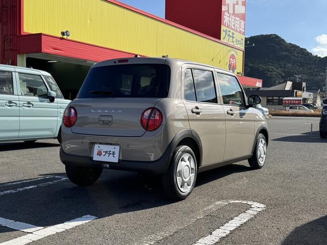 アルトラパン ハイブリッドＬ　クリアランスソナー　レーンアシスト　衝突被害軽減システム　オートライト　ＬＥＤヘッドランプ　スマートキー　アイドリングストップ　電動格納ミラー　シートヒーター　ベンチシート　ＣＶＴ　盗難防止システム（7枚目）