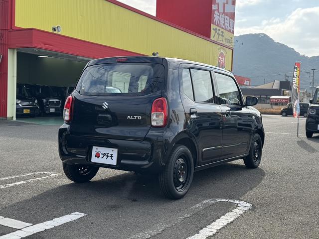 アルト Ｌ　クリアランスソナー　レーンアシスト　衝突被害軽減システム　オートライト　アイドリングストップ　電動格納ミラー　シートヒーター　ＣＶＴ　盗難防止システム　ＡＢＳ　ＥＳＣ　衝突安全ボディ　エアコン（6枚目）