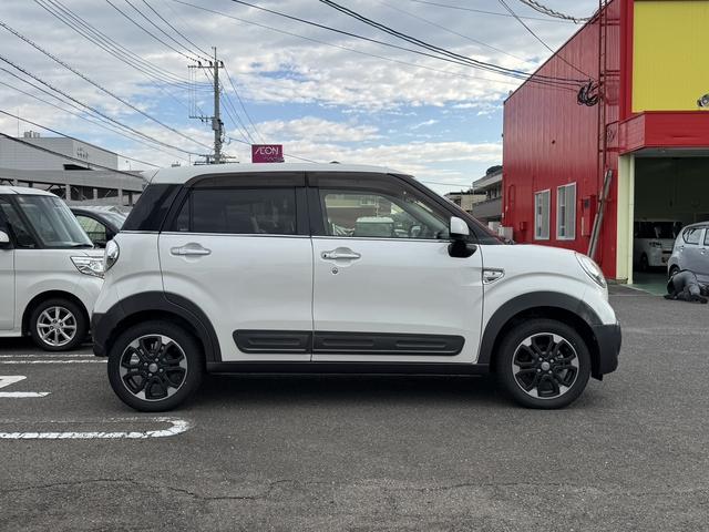 キャスト アクティバG SAII 衝突被害軽減システム オートライト LEDヘッドランプ スマートキー アイドリングストップ 電動格納ミラー ベンチシート CVT 盗難防止システム ABS ESC CD アルミホイール 衝突安全ボディ(5枚目)