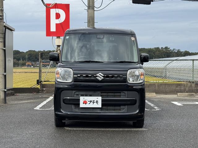 スペーシア ハイブリッドＧ　ドライブレコーダー　両側スライドドア　ナビ　ＴＶ　クリアランスソナー　衝突被害軽減システム　スマートキー　アイドリングストップ　電動格納ミラー　ベンチシート　ＣＶＴ　盗難防止システム　ＡＢＳ　ＥＳＣ（2枚目）