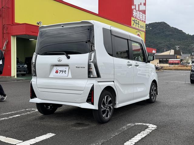 タント カスタムＸ　ドライブレコーダー　両側電動スライドドア　ナビ　クリアランスソナー　衝突被害軽減システム　オートライト　ＬＥＤヘッドランプ　スマートキー　アイドリングストップ　電動格納ミラー　シートヒーター（6枚目）