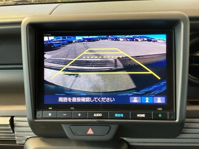 Ｎ－ＶＡＮ＋スタイル ファン　純正メモリーナビ　両側スライドドア　フルフラットシート　緊急ブレーキ　Ｂモニ　ＬＥＤヘットライト　ＵＳＢ　地デジＴＶ　横滑防止装置　オートエアコン　パワステ　ダブルエアバック　イモビライザー　キーレス（14枚目）