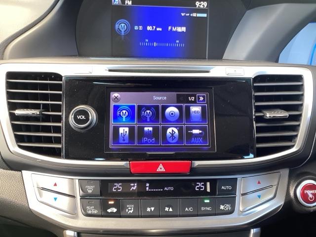 アコードハイブリッド EX HDDナビ ドラレコ ETC リヤカメラ 盗難防止装置 パワーウィンドウ 地デジ LED DVD再生 オートエアコン ナビTV パワーステアリング キーフリー アイドリングストップ ABS エアバック(11枚目)