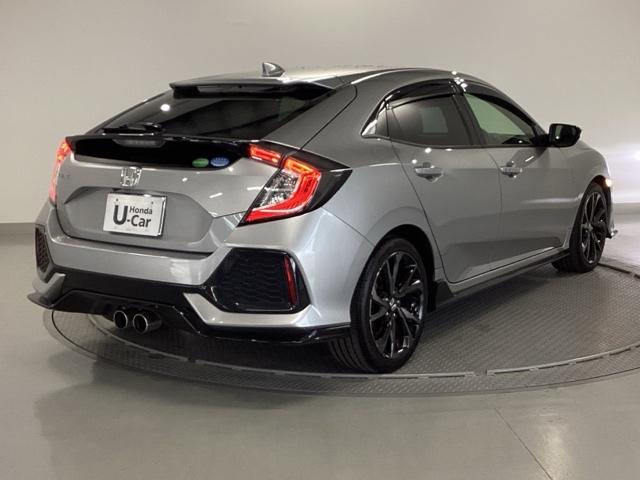 シビック ハッチバック ホンダセンシングレス 純正ナビ 盗難防止装置 Bモニター 横滑防止 シートヒーター付き LEDライト フルセグTV スマートキー AAC ナビ・TV ドラレコ サイドカーテンエアバック ETC ABS(6枚目)