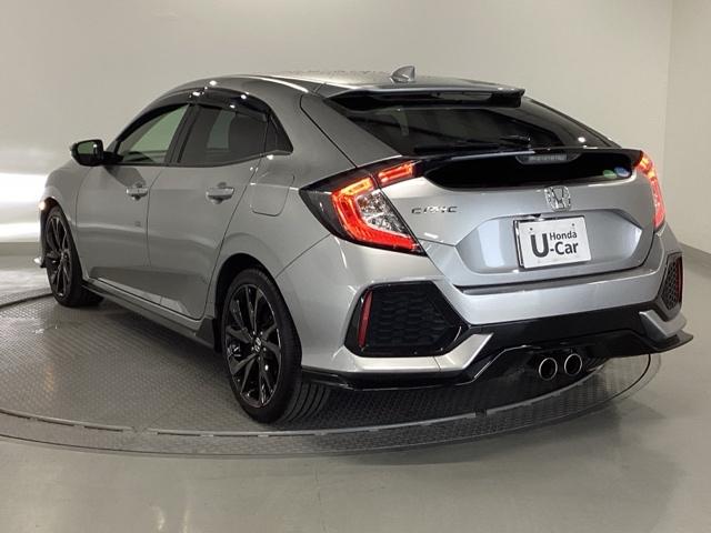 シビック ハッチバック ホンダセンシングレス 純正ナビ 盗難防止装置 Bモニター 横滑防止 シートヒーター付き LEDライト フルセグTV スマートキー AAC ナビ・TV ドラレコ サイドカーテンエアバック ETC ABS(8枚目)