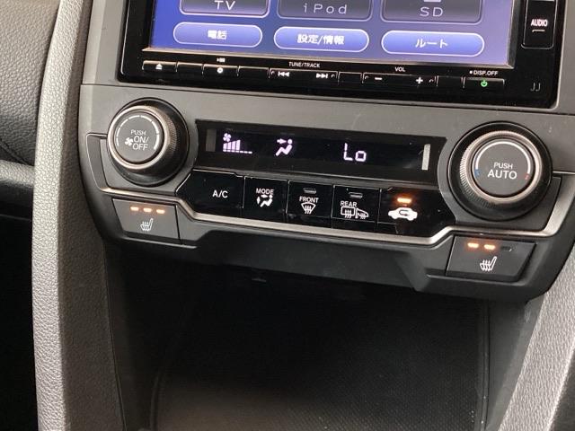 シビック ハッチバック ホンダセンシングレス 純正ナビ 盗難防止装置 Bモニター 横滑防止 シートヒーター付き LEDライト フルセグTV スマートキー AAC ナビ・TV ドラレコ サイドカーテンエアバック ETC ABS(11枚目)
