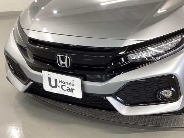 シビック ハッチバック ホンダセンシングレス 純正ナビ 盗難防止装置 Bモニター 横滑防止 シートヒーター付き LEDライト フルセグTV スマートキー AAC ナビ・TV ドラレコ サイドカーテンエアバック ETC ABS(24枚目)