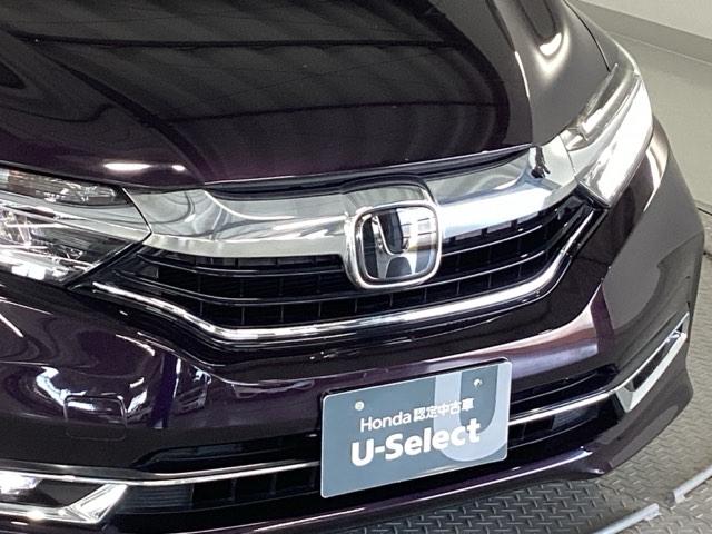 シャトル ハイブリッドXホンダセンシング 純正メモリーナビ リアカメラ ETC 衝突軽減装置 Rカメラ Fセグ LEDヘッド ECON AAC USB 盗難防止装置 記録簿 DVD再生 シートヒーター スマートキー エアバッグ 4WD ABS(23枚目)