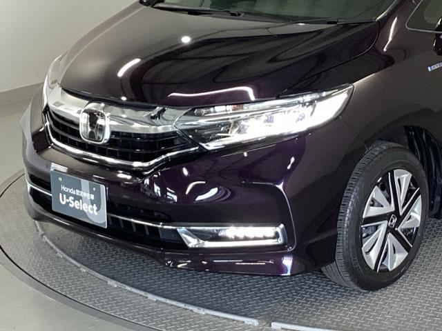 シャトル ハイブリッドXホンダセンシング 純正メモリーナビ リアカメラ ETC 衝突軽減装置 Rカメラ Fセグ LEDヘッド ECON AAC USB 盗難防止装置 記録簿 DVD再生 シートヒーター スマートキー エアバッグ 4WD ABS(25枚目)