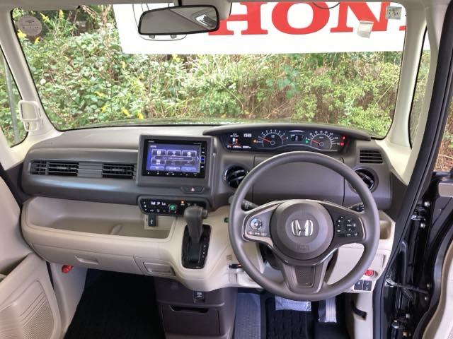 N-BOX Gホンダセンシング 純正メモリーナビ リアカメラ ETC 盗難防止システム ナビTV スマキー LED DVD再生機能 横滑り防止 記録簿 USB パワーウィンドウ AAC 地デジTV ベンチシート クルコン 両スラ(2枚目)