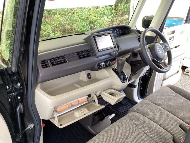 N-BOX Gホンダセンシング 純正メモリーナビ リアカメラ ETC 盗難防止システム ナビTV スマキー LED DVD再生機能 横滑り防止 記録簿 USB パワーウィンドウ AAC 地デジTV ベンチシート クルコン 両スラ(34枚目)