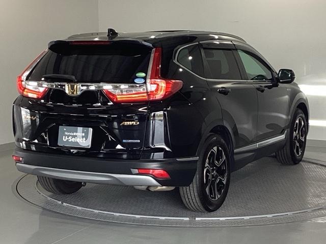 CR-Vハイブリッド e:HEVEX・マスターピース 純正メモリーナビ 本革Pシート Sルーフ 電動バックドア 衝突軽減ブレーキ クルコン Bカメラ LEDヘッドライト DVD ドライブレコーダー 本革シート 4WD 前席シートヒーター スマートキー(9枚目)