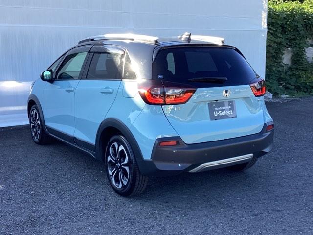 フィット e:HEVクロスター メモリーナビ ドラレコ ETC 衝突回避システム フルオートエアコン 整備記録簿 前後センサー LEDランプ エアバッグ サイドエアバック 地デジ オートクルーズコントロール VSA バックカメラ(9枚目)