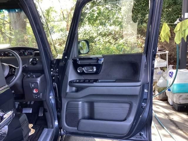 N-BOXカスタム L 純正ナビ フルセグ リアカメラ 両席電動スライドドア Pソナー サイドエアバッグ ナビTV Aストップ シートヒータ ベンチシート キーフリーシステム LEDライト クルーズコントロール AC ETC(50枚目)