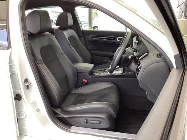 シビック e:HEVEX Google搭載ディスプレイオーディオ 衝突被害軽減ブレーキ Bカメラ シートヒーター ETC フルセグ LEDヘッドライト サイドカーテンエアバック サンルーフ オートライト パーキングセンサー(18枚目)