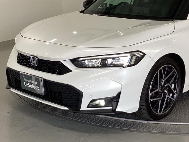 シビック e:HEVEX Google搭載ディスプレイオーディオ 衝突被害軽減ブレーキ Bカメラ シートヒーター ETC フルセグ LEDヘッドライト サイドカーテンエアバック サンルーフ オートライト パーキングセンサー(27枚目)