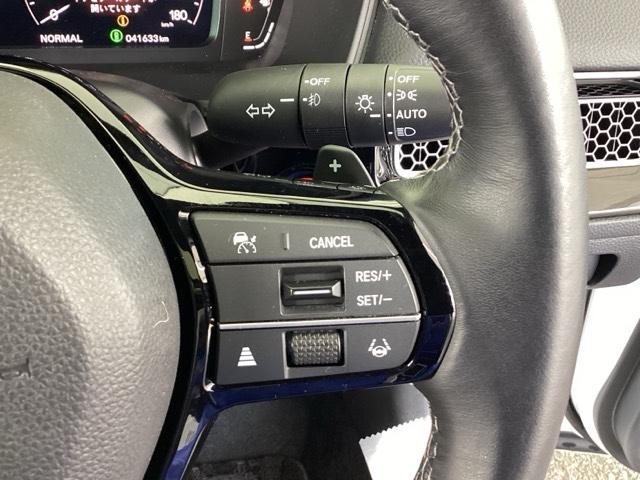 シビック e:HEVEX Google搭載ディスプレイオーディオ 衝突被害軽減ブレーキ Bカメラ シートヒーター ETC フルセグ LEDヘッドライト サイドカーテンエアバック サンルーフ オートライト パーキングセンサー(46枚目)