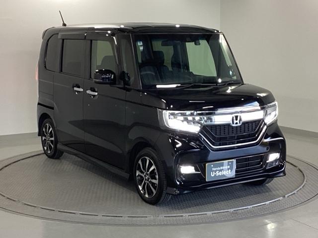 N-BOXカスタム G・Lホンダセンシング 純正メモリーナビ ドラレコ リアカメラ 地デジTV 整備記録簿 助手席エアバッグ キーレス シートH アイドリングST セキュリティーアラーム スマ-トキ- ナビTV ETC 前車追従機能 USB(7枚目)