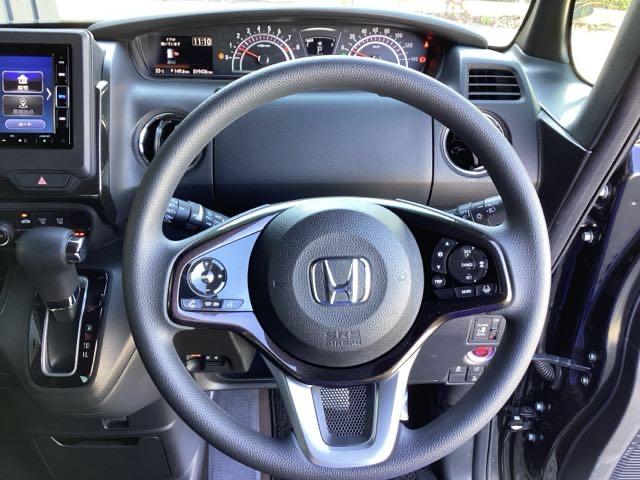 N-BOXカスタム G・Lホンダセンシング 純正メモリーナビ ドラレコ リアカメラ 地デジTV 整備記録簿 助手席エアバッグ キーレス シートH アイドリングST セキュリティーアラーム スマ-トキ- ナビTV ETC 前車追従機能 USB(14枚目)