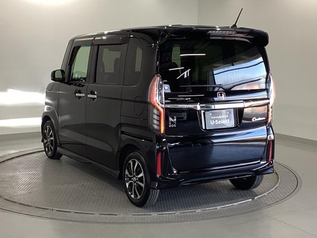 N-BOXカスタム G・Lホンダセンシング 純正メモリーナビ ドラレコ リアカメラ 地デジTV 整備記録簿 助手席エアバッグ キーレス シートH アイドリングST セキュリティーアラーム スマ-トキ- ナビTV ETC 前車追従機能 USB(27枚目)