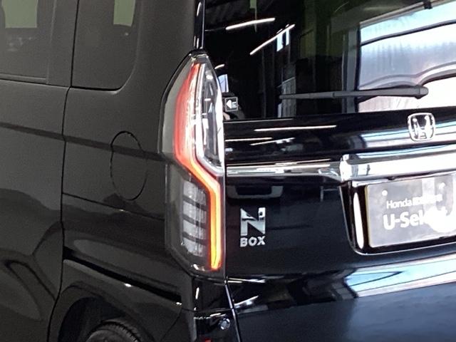 N-BOXカスタム G・Lホンダセンシング 純正メモリーナビ ドラレコ リアカメラ 地デジTV 整備記録簿 助手席エアバッグ キーレス シートH アイドリングST セキュリティーアラーム スマ-トキ- ナビTV ETC 前車追従機能 USB(28枚目)