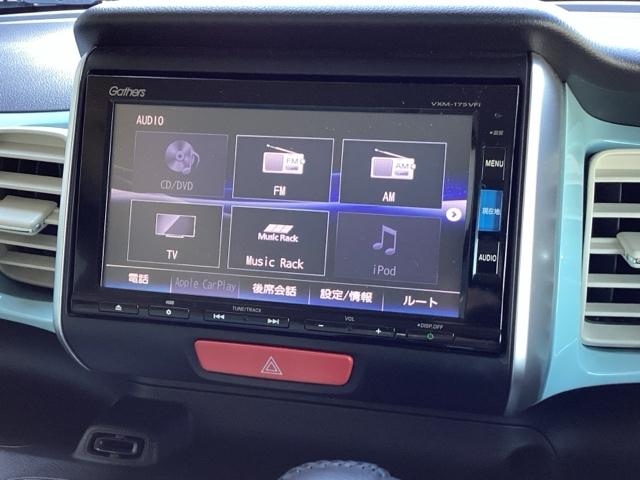 N-BOXスラッシュ G・Lインテリアカラーパッケージ ナビ グライドスタイル ETC ESC ベンチシート デュアルエアバック AC リヤカメラ USB スマートキー 運転席エアバッグ ABS パワステ パワーウィンドウ キーレスエントリー DVD再生(11枚目)