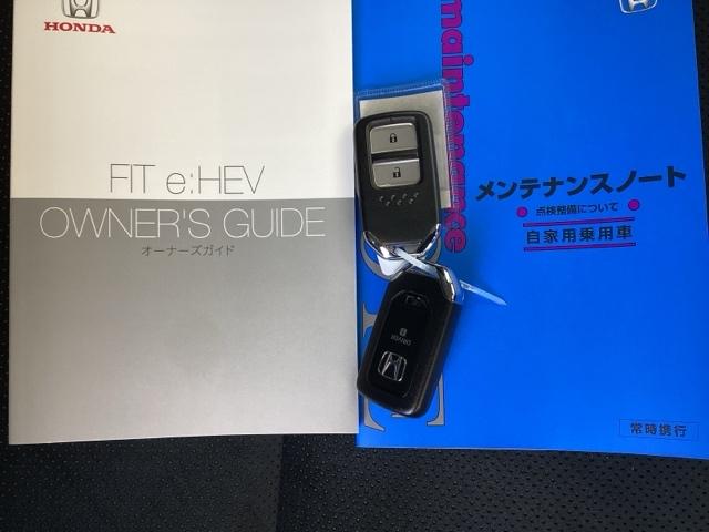 フィット e:HEVRS 試乗車 メモリーナビ ドラレコ ETC エアバッグ ナビ&TV パワーウィンドウ 助手席エアバッグ Dレコ フルセグテレビ LEDヘッドランプ セキュリティアラーム フルオートエアコン 禁煙 USB(24枚目)