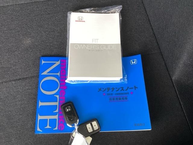 フィット ベーシック　純正メモリナビ　衝突低減ブレーキ　ＥＴＣ　アイスト　衝突軽減　ＤＶＤ再生　クリアランスソナー　ＶＳＡ　地デジ　オートエアコン　ＵＳＢ接続　イモビライザー　ＡＵＴＯライト　クルーズコントロール　キーレス（19枚目）
